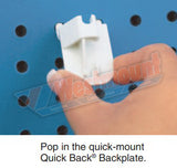 Quick Back® Flip Scan® Straight Entry Hooks 100pkg